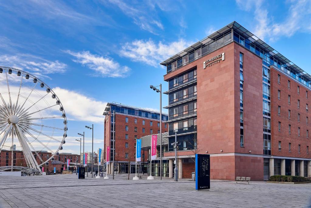 Staybridge Suites opposite the Liverpool Echo Arena